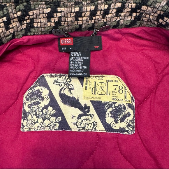 Diesel wool peacoat - size M - Picture 11 of 13